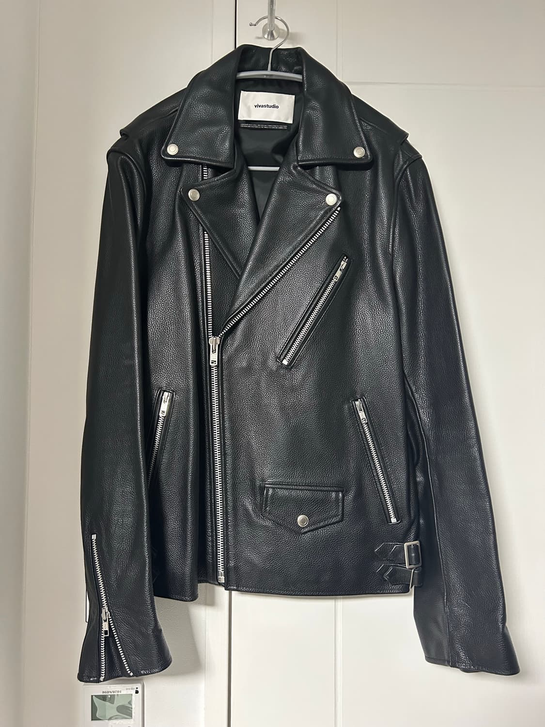 비바스튜디오 레더 라이더자켓 판매 상품이미지1