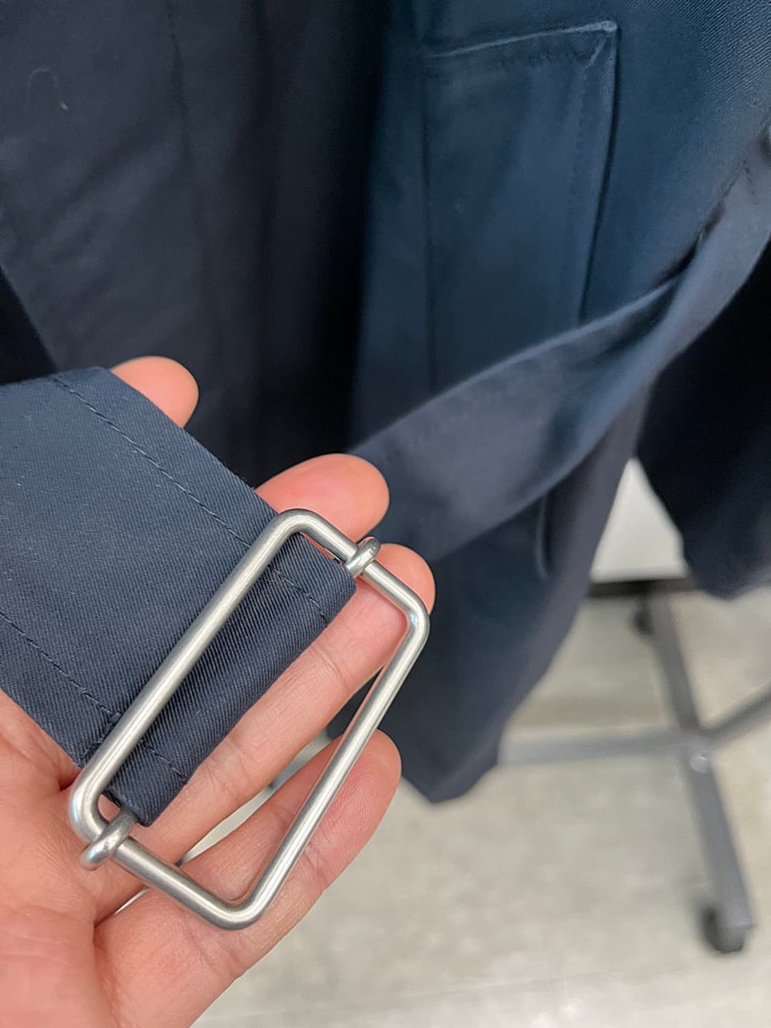 100-105) 산드로 트렌치코트  상품이미지6