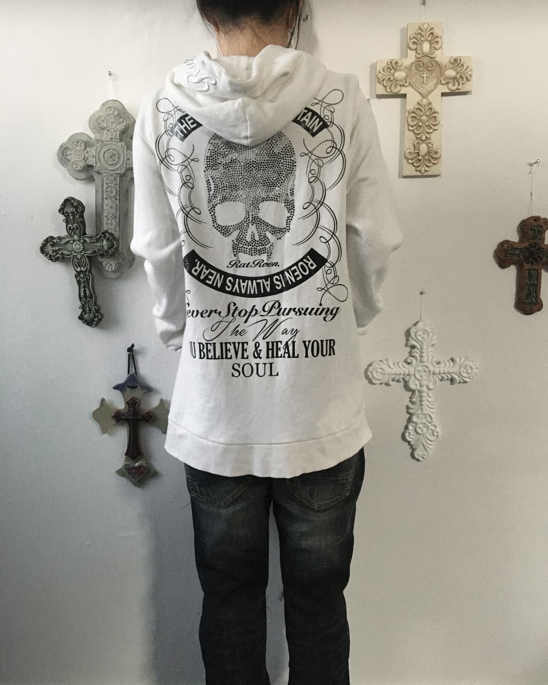 Roen hood zip up 상품이미지1