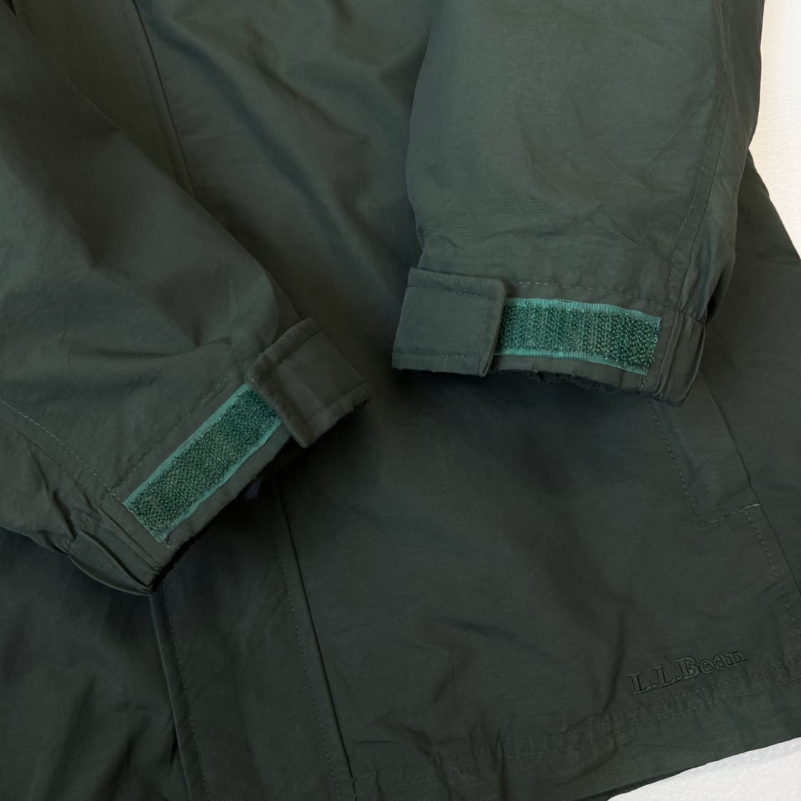 엘엘빈 고프코어 풀오버 카키 바람막이 점퍼 자켓 상품이미지6