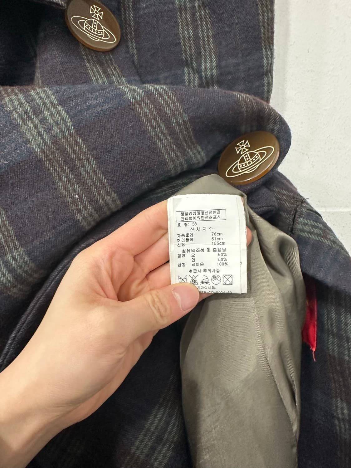 비비안웨스트우드 울코트 상품이미지4