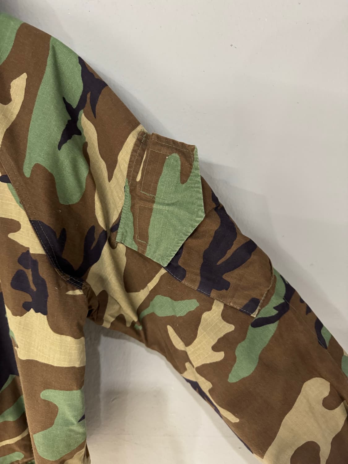 US ARMY 미군 우드랜드 립스탑 자켓 상품이미지3