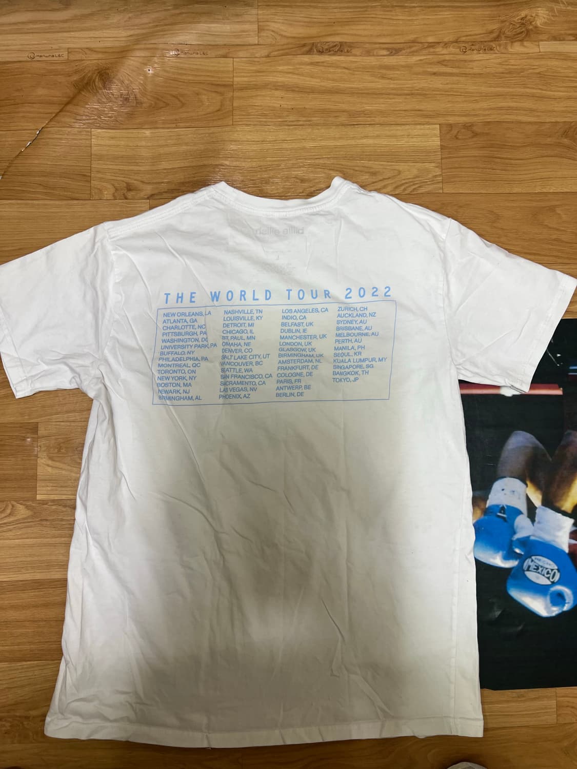 빌리아일리시 투어 티셔츠 상품이미지3