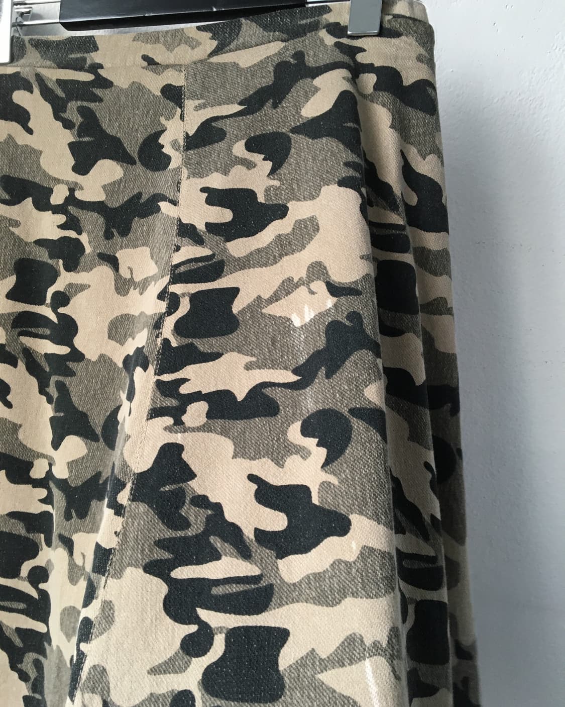 camo pattern midi skirt 상품이미지3