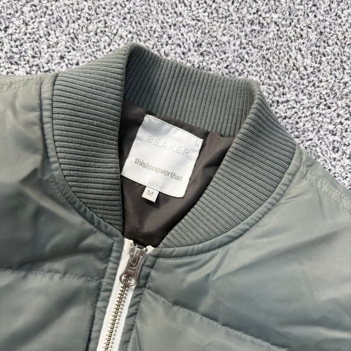 M 디스이즈네버댓 봄버 덕다운 자켓 0311J 상품이미지2