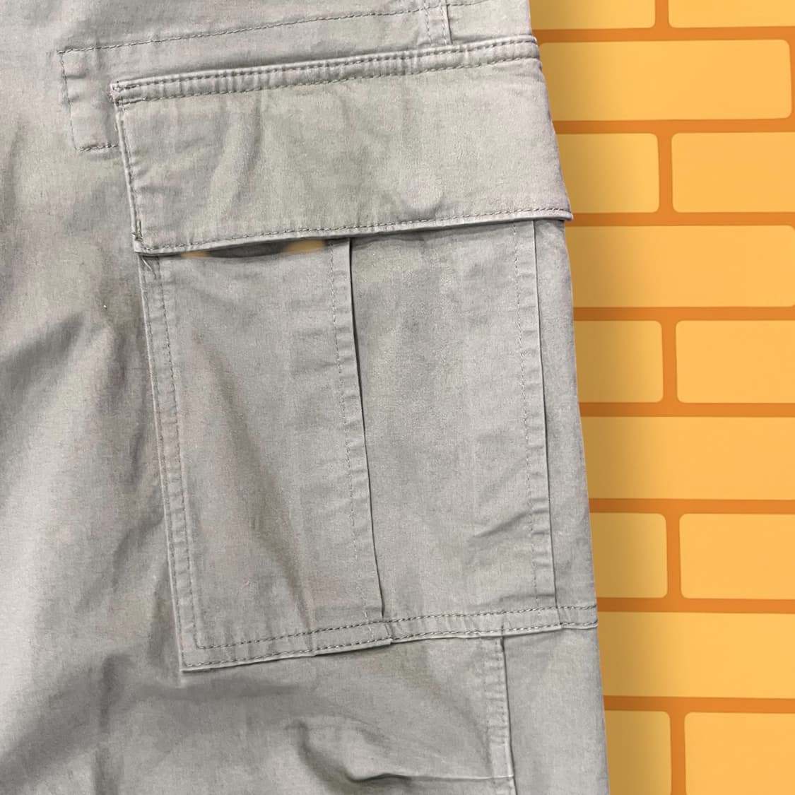 밀리터리 라이트 올리브 카고 팬츠 (32) 상품이미지8