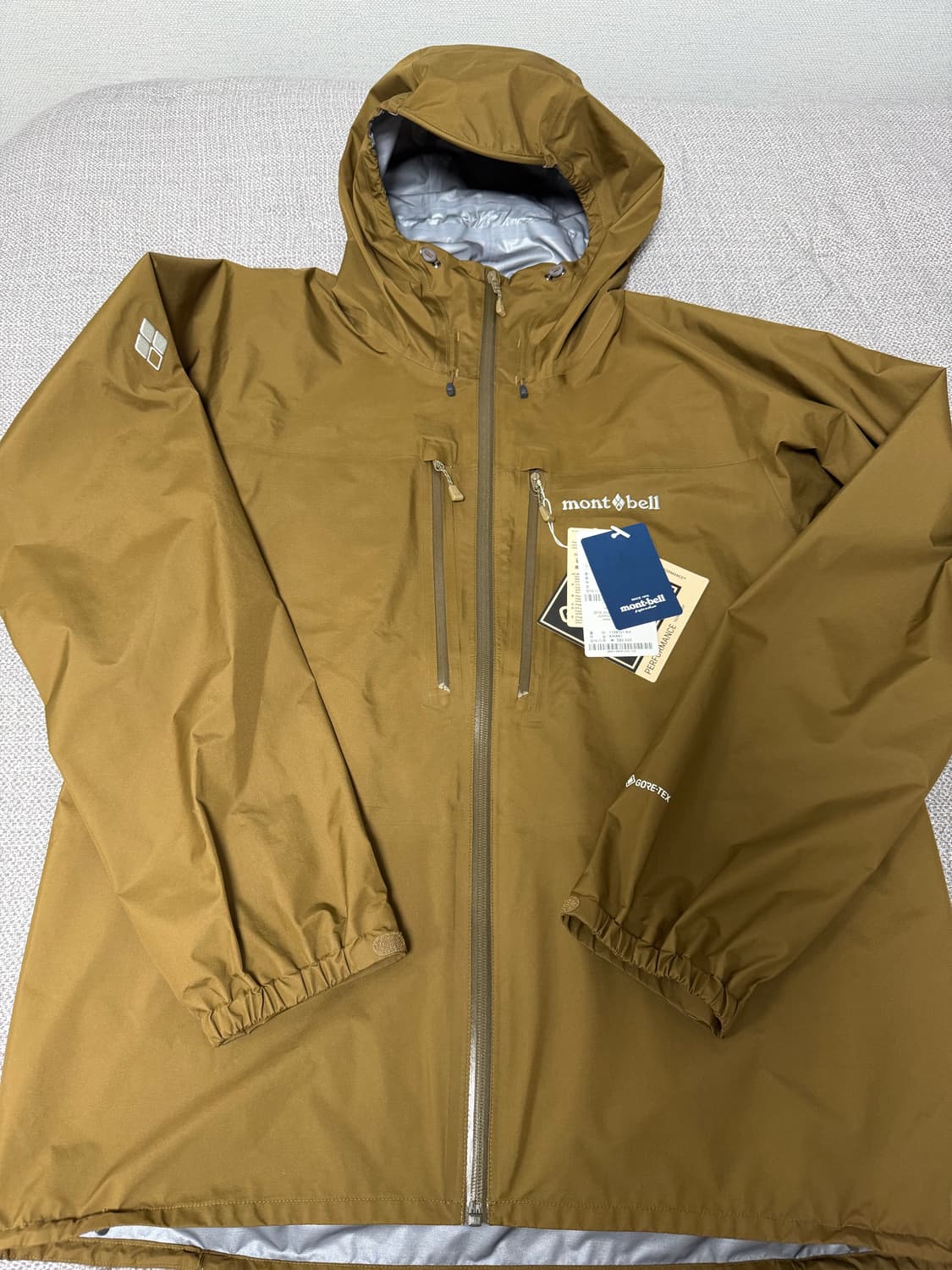 [XL] 몽벨 템페스트 자켓 카키 상품이미지2