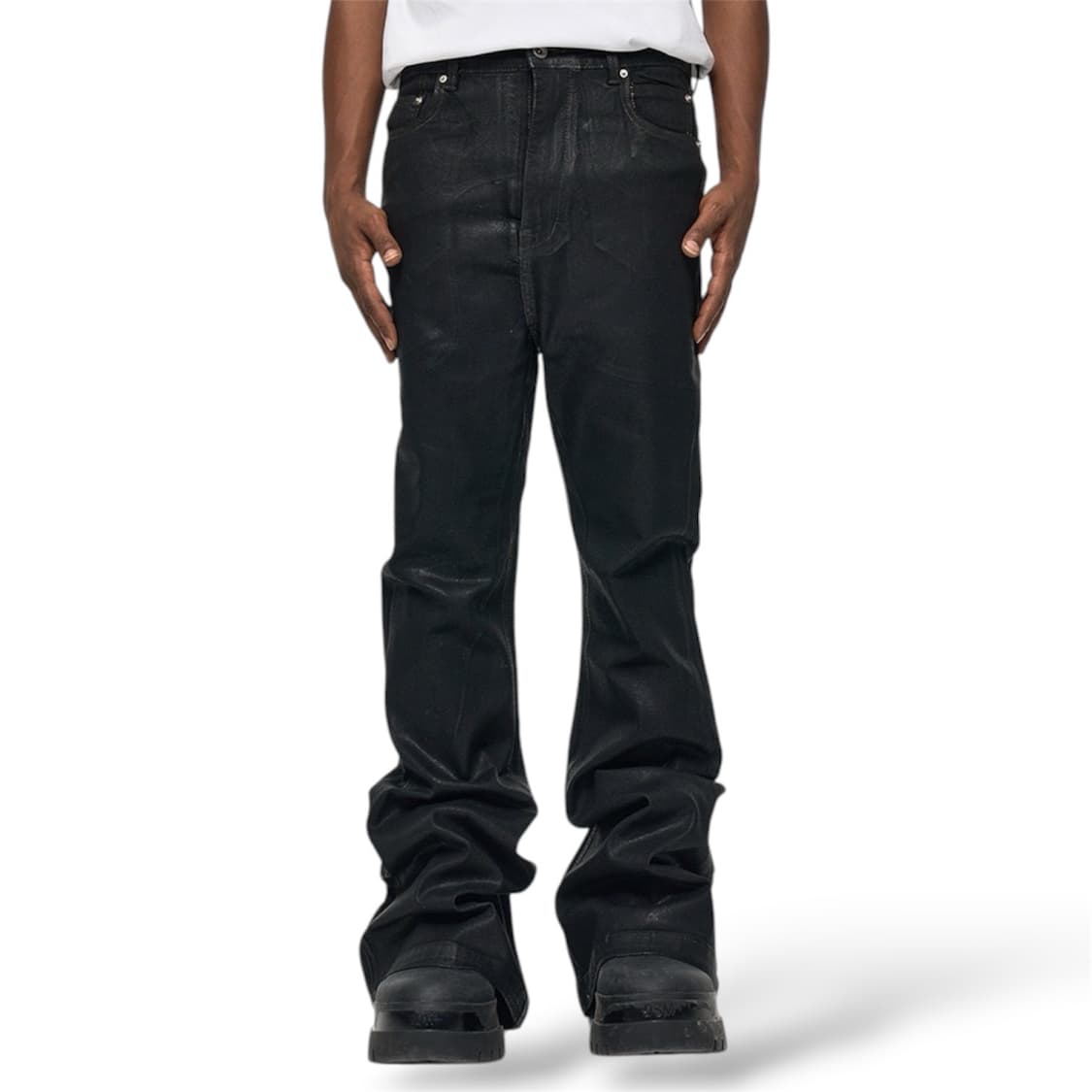 릭 플레어 핏 코팅왁스 플레어진  상품이미지4