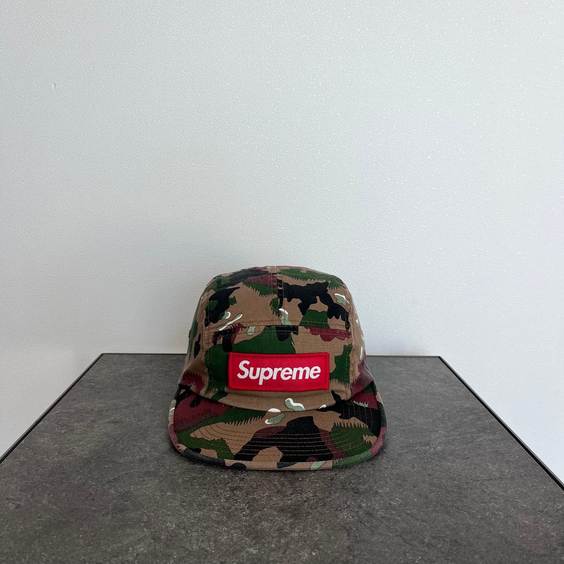 (OS) 슈프림 박스로고 캠프캡 모자 밀리터리 카모 상품이미지1