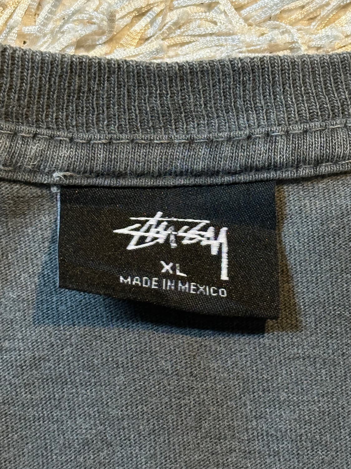 희귀) 스투시 STUSSY 피그먼트 워싱 반팔 티셔츠 상품이미지6