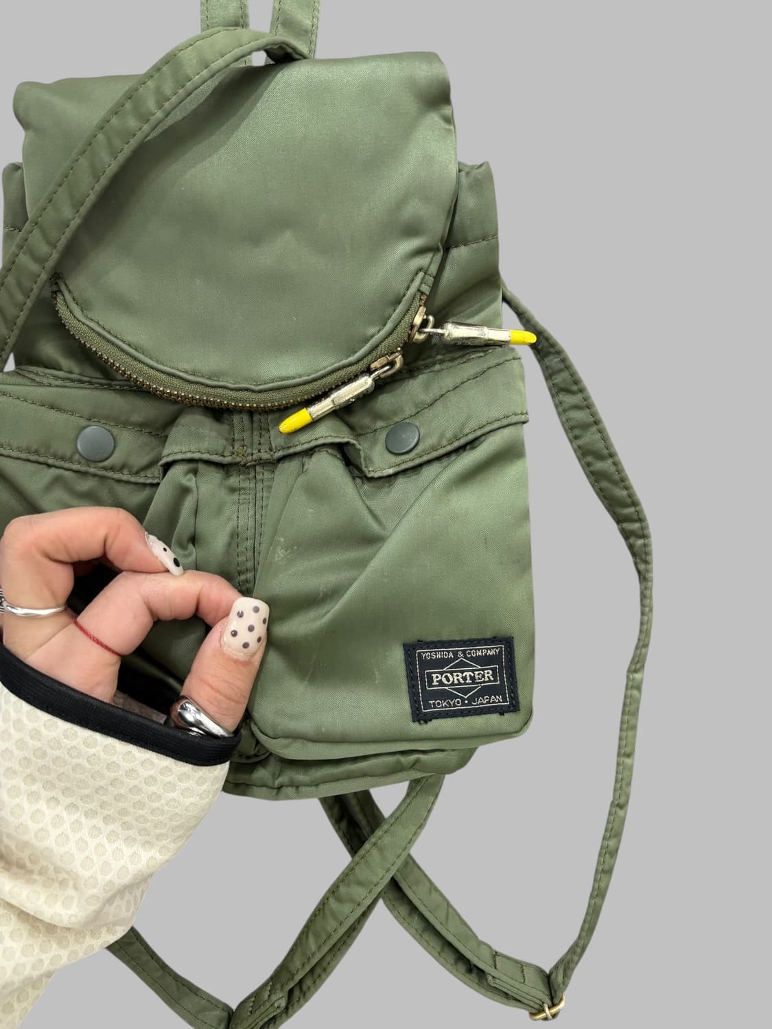 PORTER tanker mini backpack olive  상품이미지3