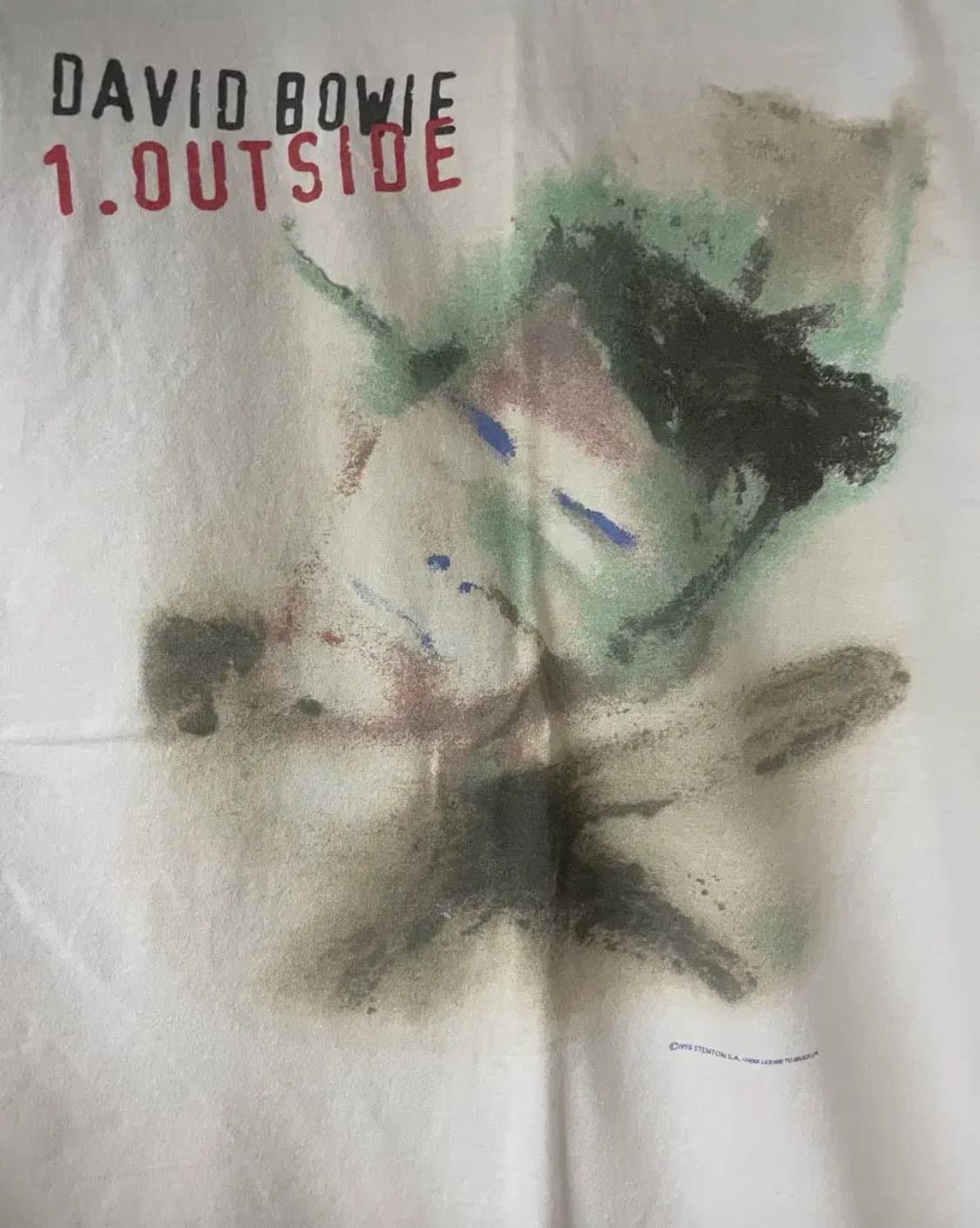 데이비드 보위 90s 밴드티 상품이미지2