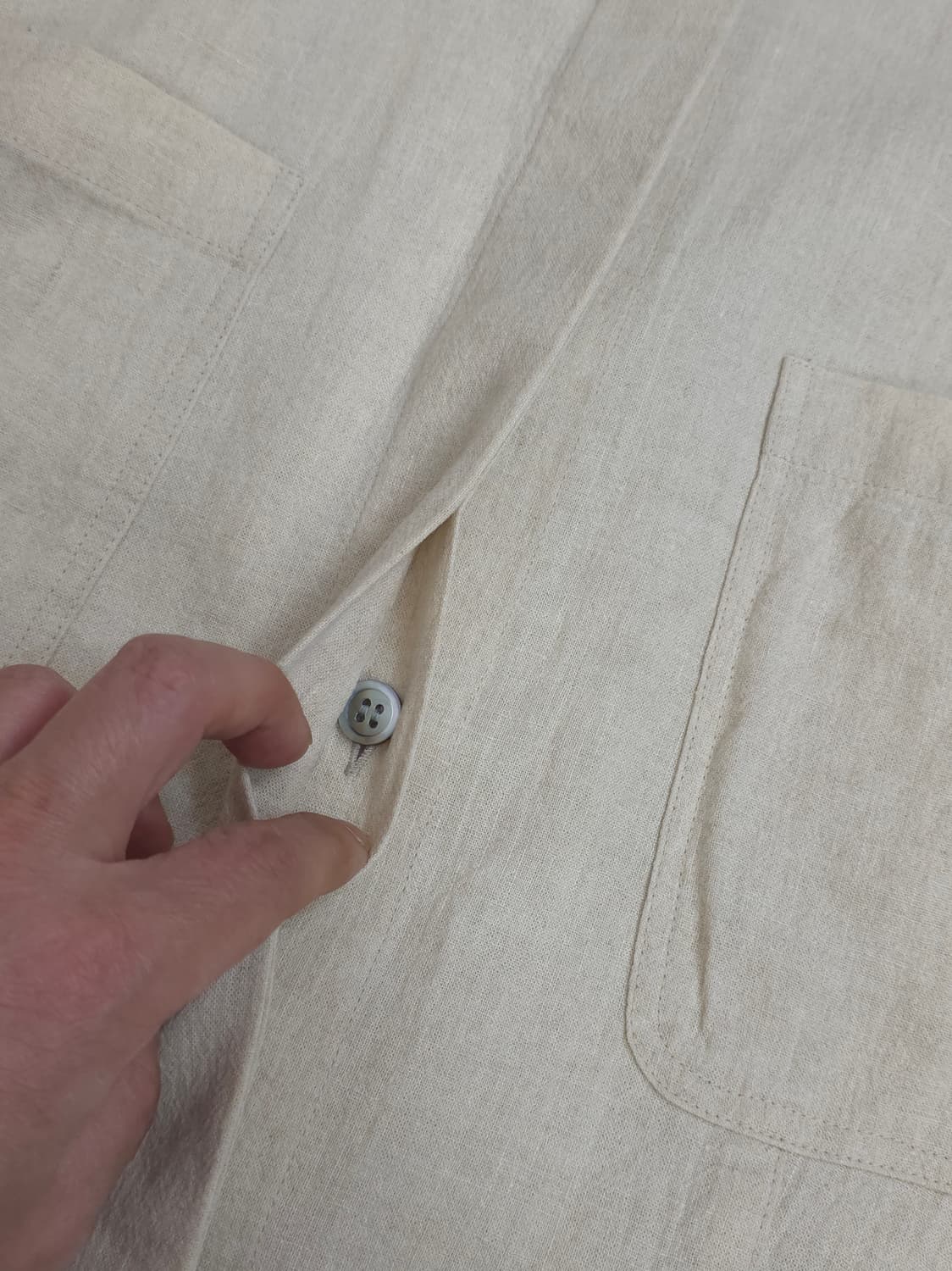 린넨100% 셔츠 아우터 상품이미지9