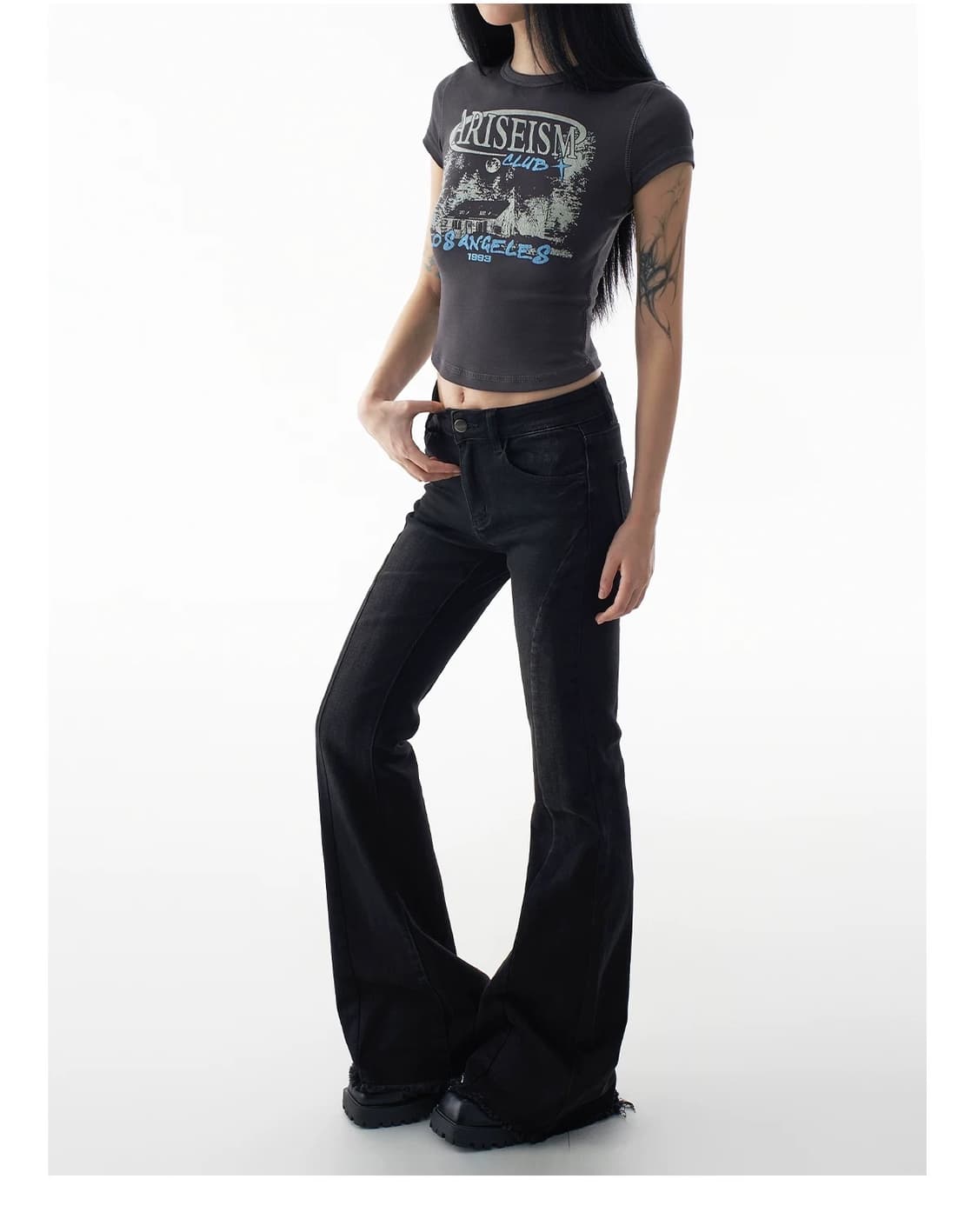 부츠컷 데님팬츠 상품이미지6