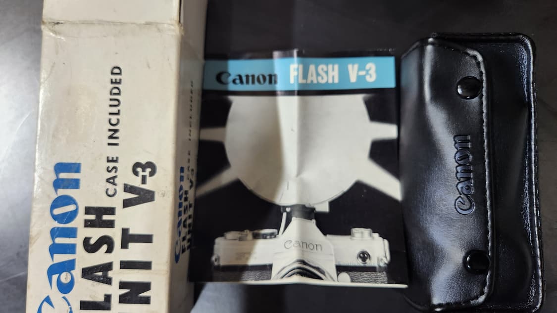 캐논 빈티지 플래쉬 v3 상품이미지4