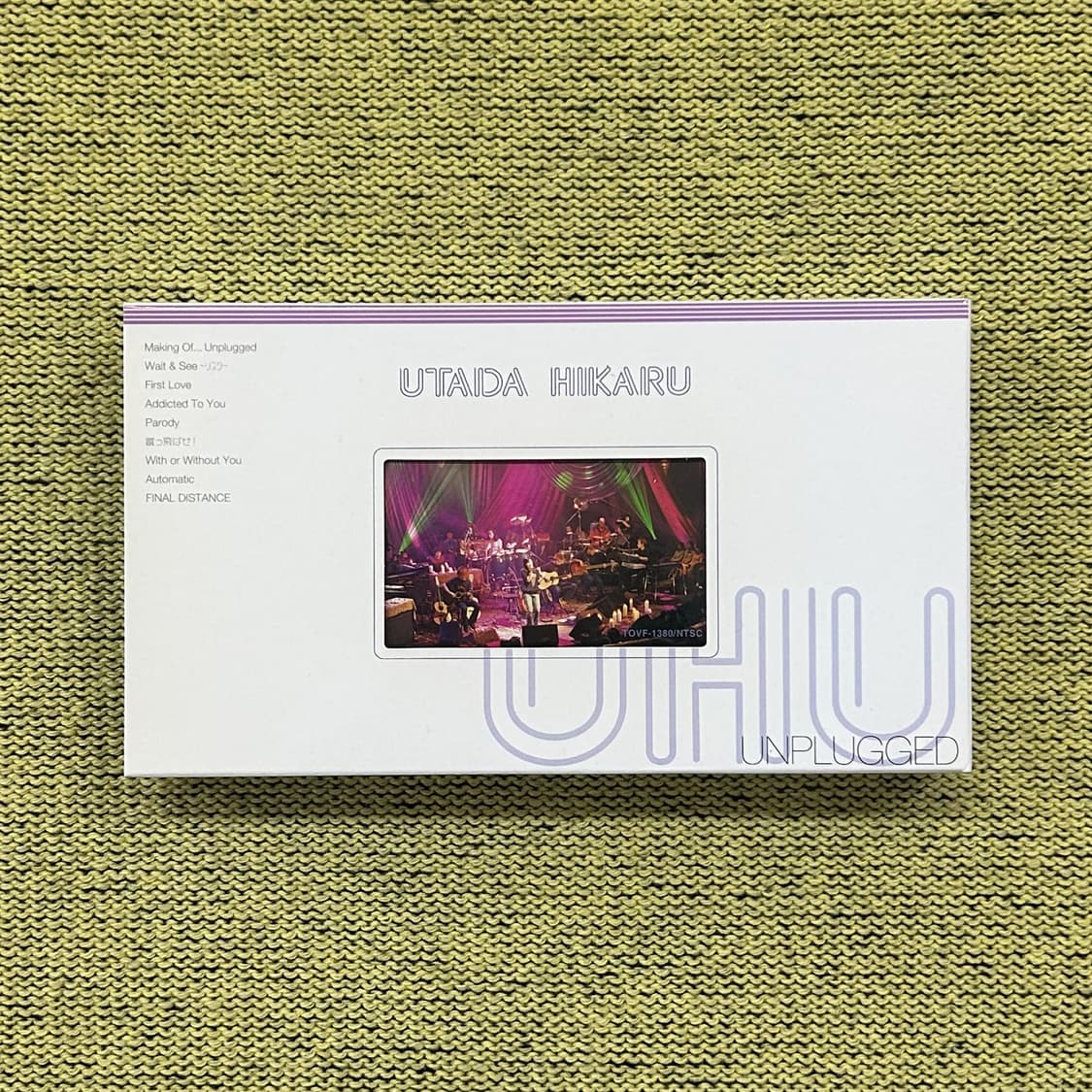 우타다 히카루 MTV 언플러그드 VHS Tape 2001 비디오 테이프 상품이미지1