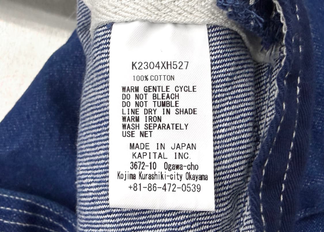 캐피탈 데님 사이클 게일 볼캡 상품이미지8