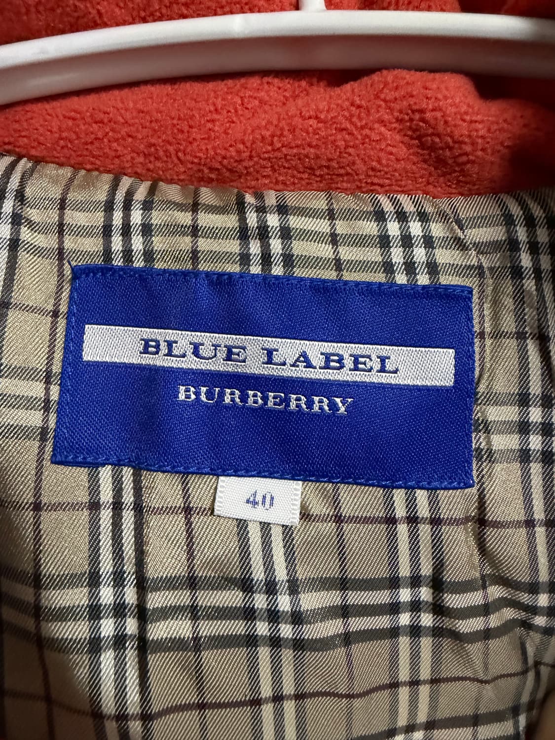 버버리 블루라벨 퍼 후드 다운 패딩 자켓 상품이미지3