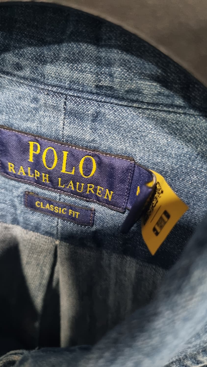 Polo Ralph Lauren 남성 100~105  클래식핏 데님셔츠 상품이미지4
