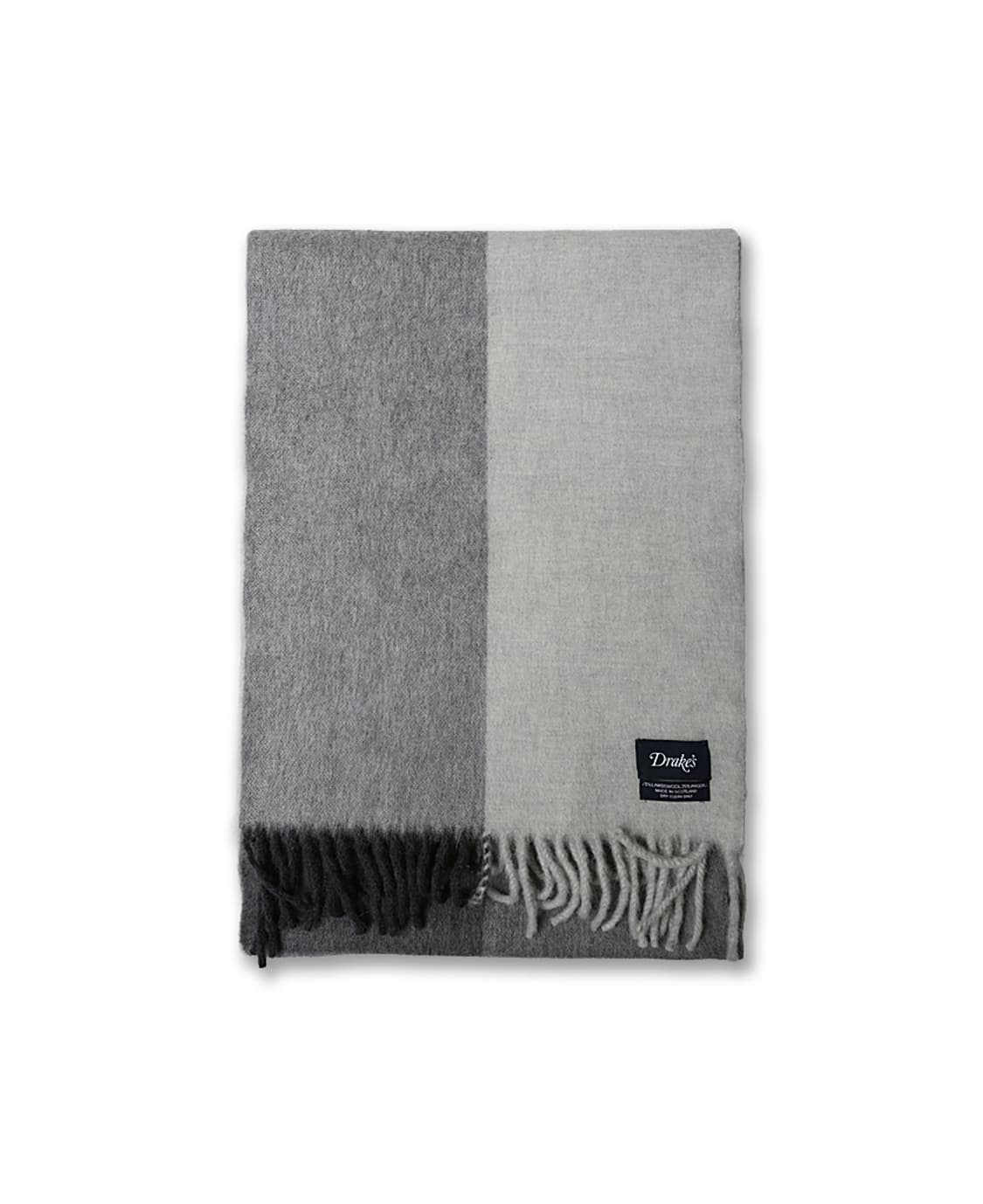 드레익스 [Drake's] 그레이 톤온톤 댄디 머플러 상품이미지2