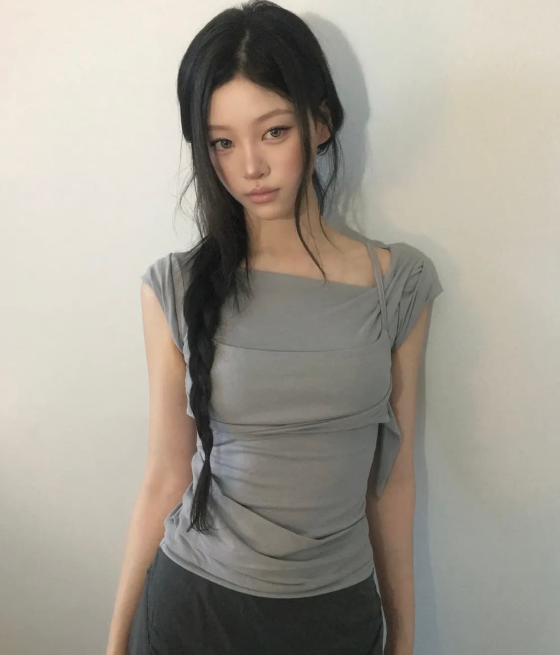 플레어업 레이어드 뷔스티에 티셔츠 상품이미지1