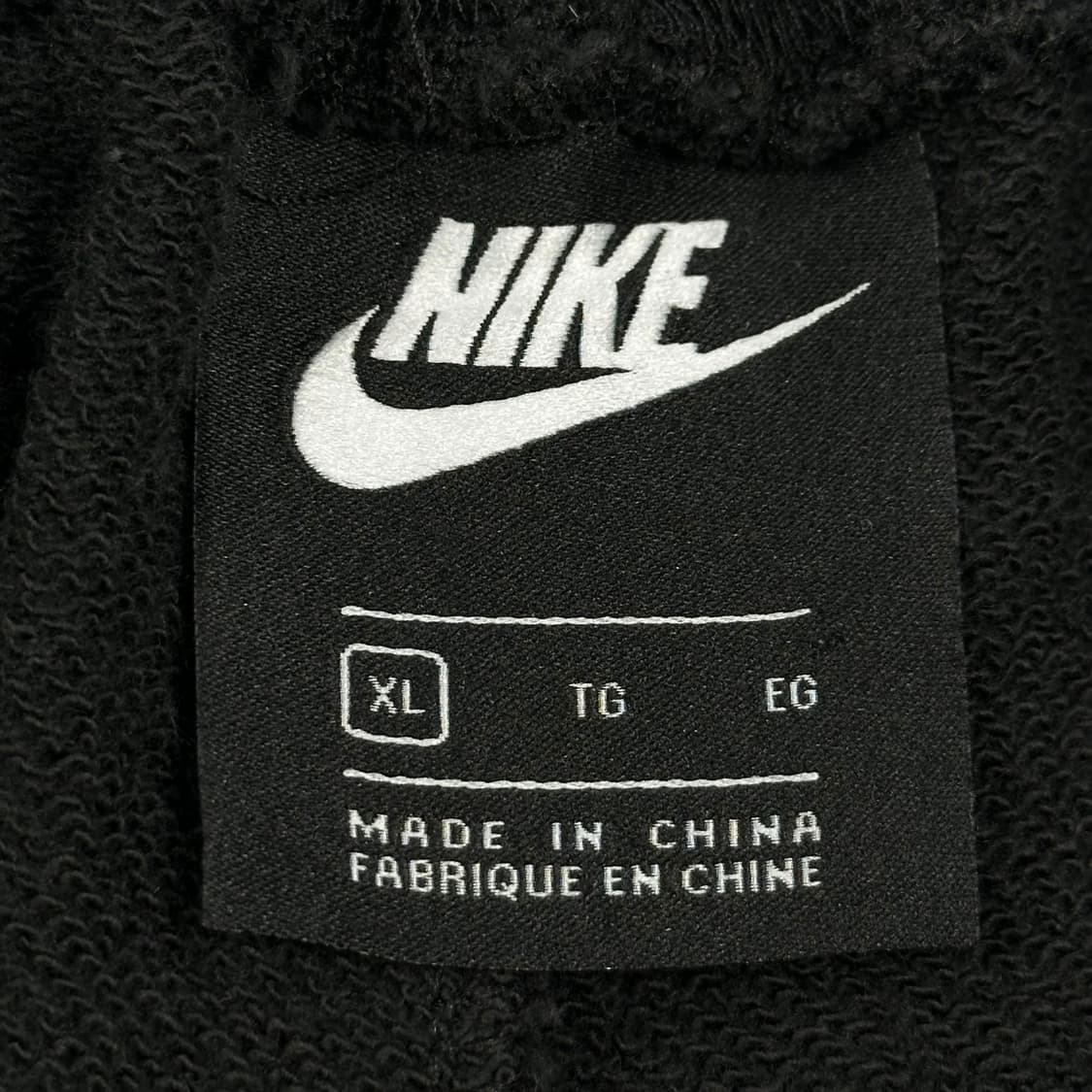 나이키 더블스우시 블랙 코튼 조거팬츠 (XL) 상품이미지7
