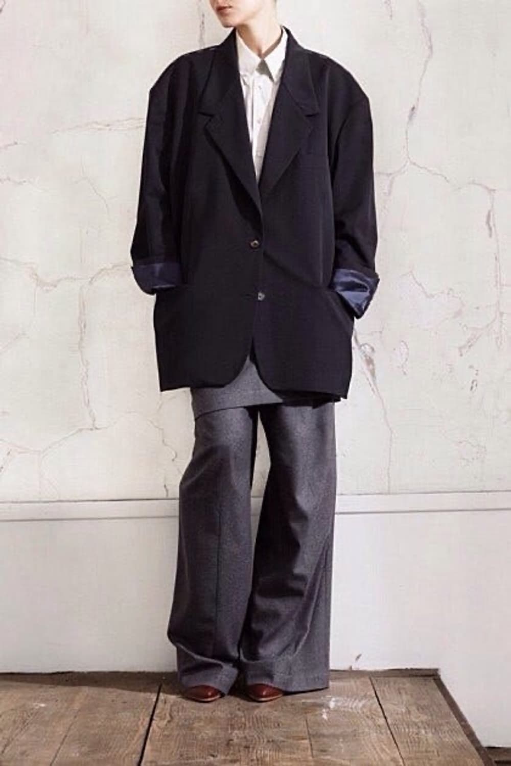 [os] 마르지엘라 h&m 스티치 블레이져 상품이미지1