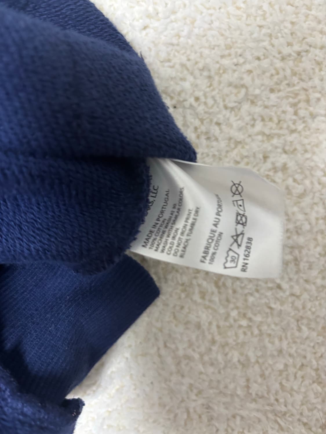 데님티어스 네이비 후드 상품이미지2