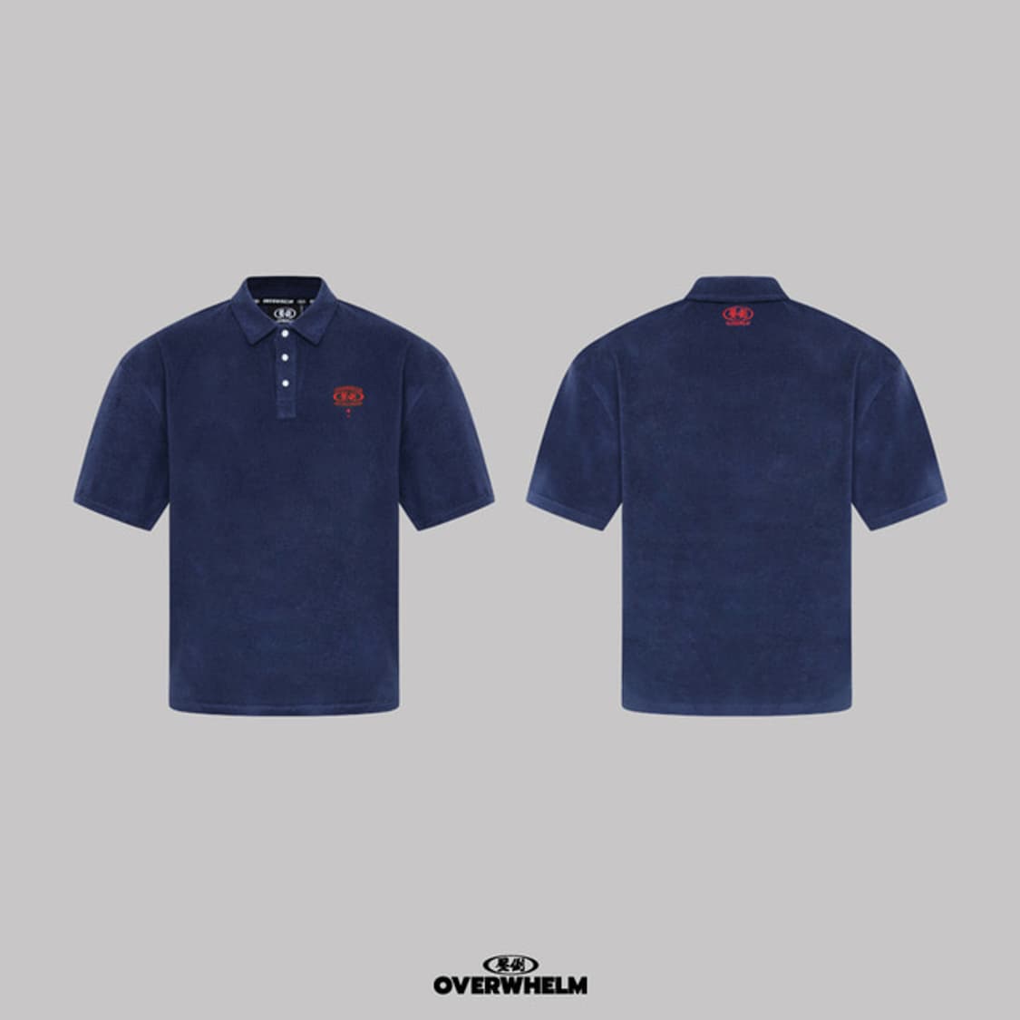 압도 카라티 네이비 그레이 m 상품이미지1