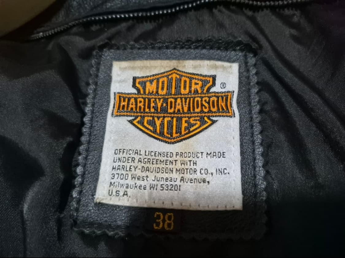 할리데이비슨 A-2 G-1 가죽 자켓 38 (95) 상품이미지8