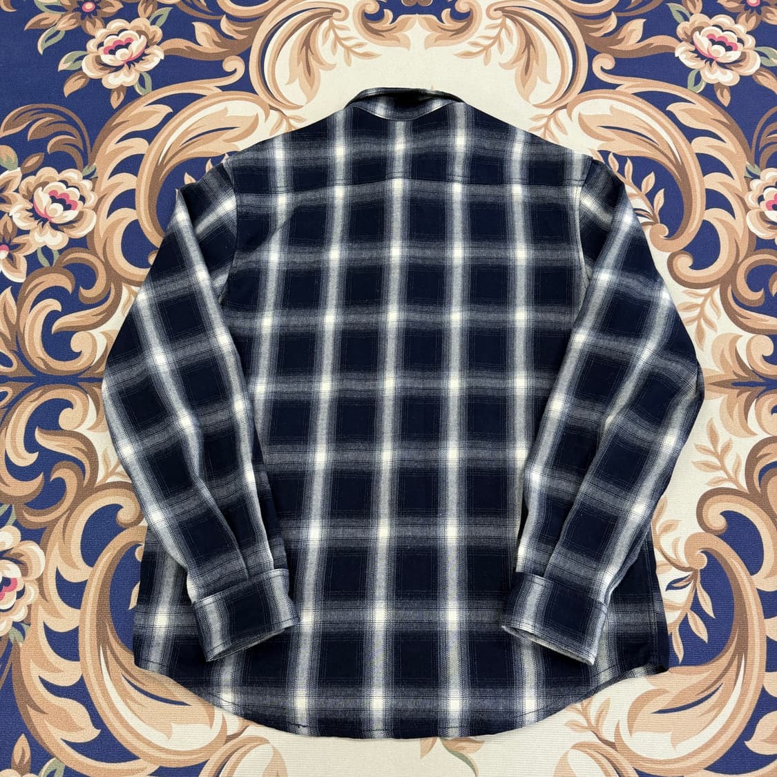 (XL)더 스토리 The story 플란넬 투포켓 체크셔츠 상품이미지5