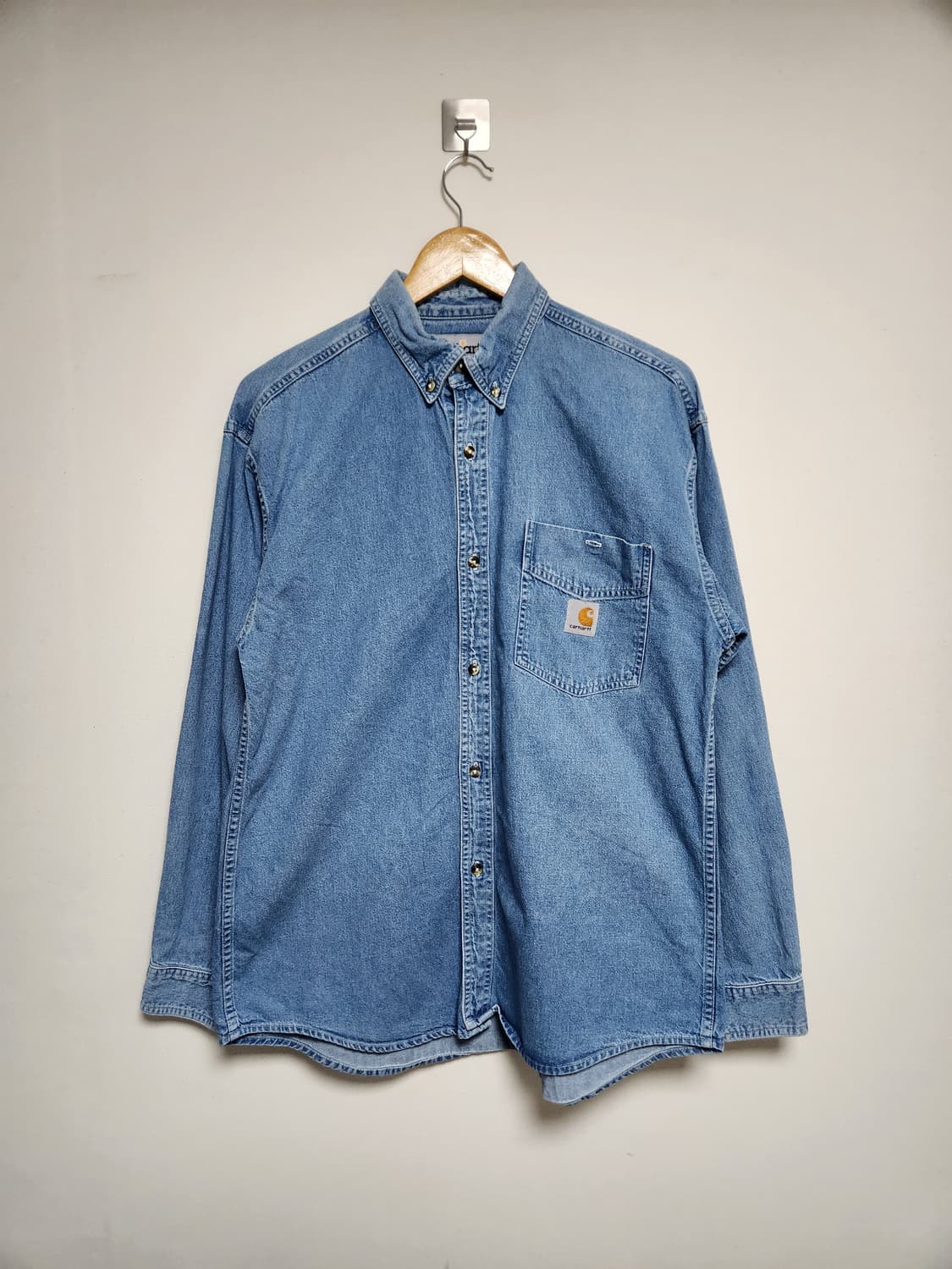칼하트Carhartt 데님 셔츠 L - S199 상품이미지1