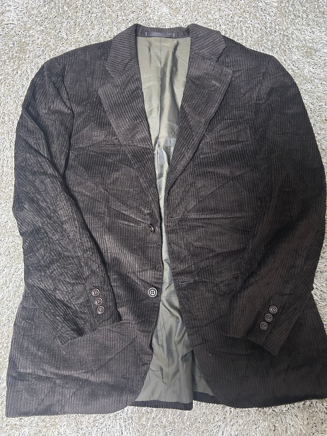 일제 코듀로이 블레이저 사이즈 105~110 상품이미지1