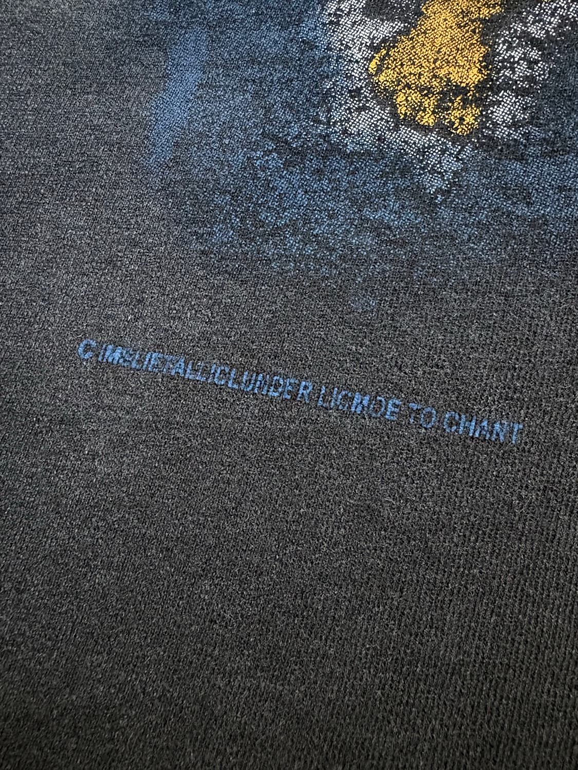 메탈리카 리프린트 빈티지 밴드티 xl 상품이미지4