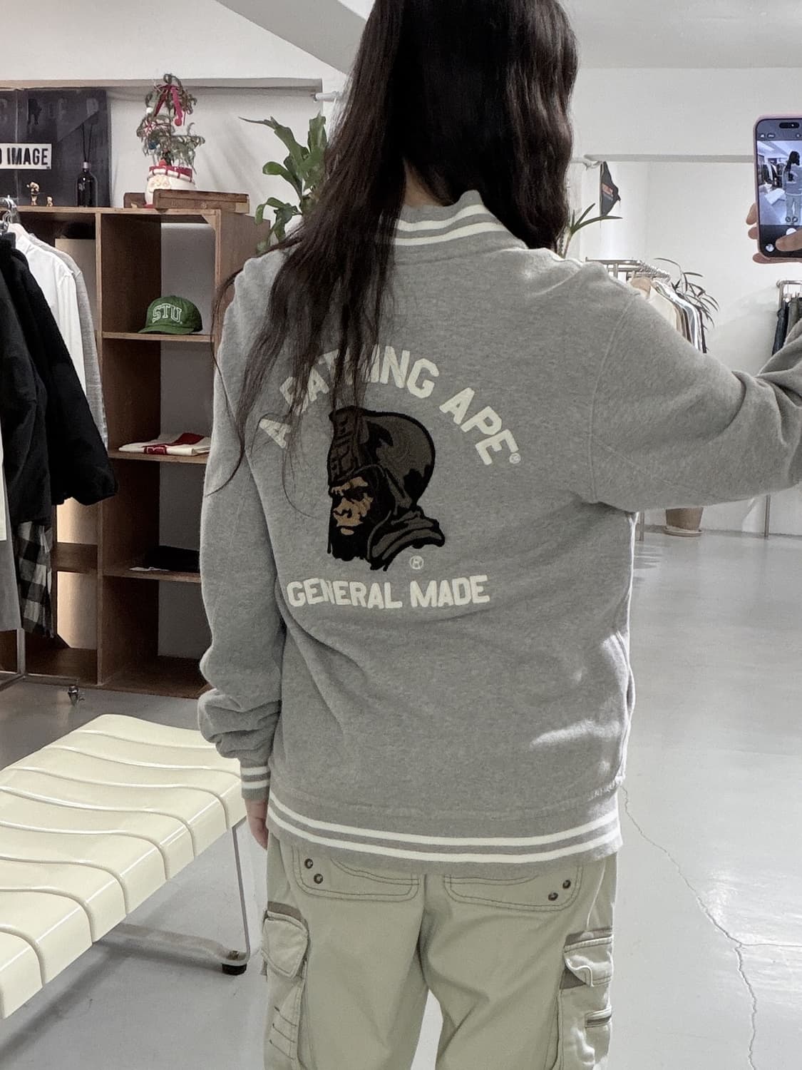 베이프 A BATHING APE General Stadium Jacket 상품이미지4