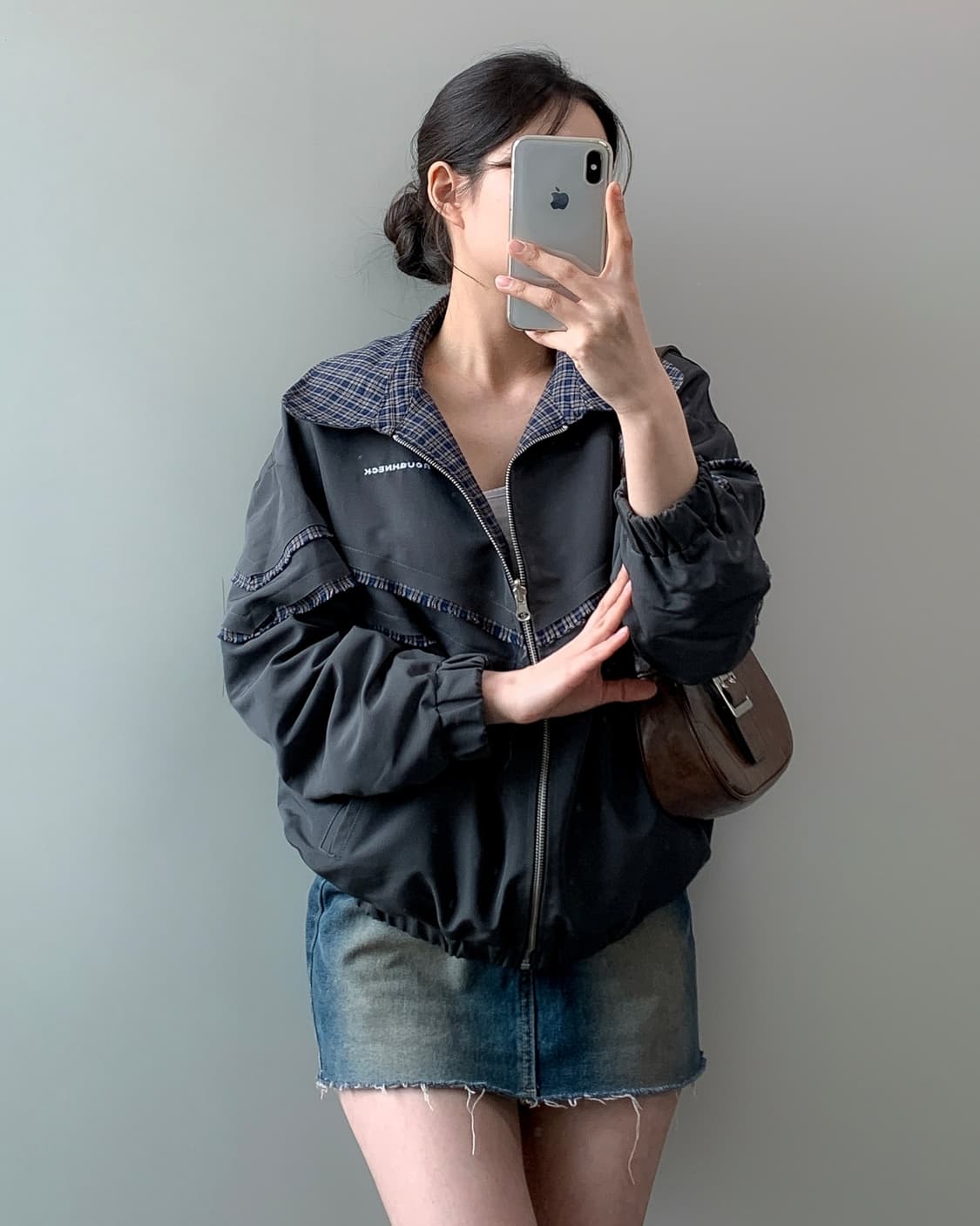 러프넥 리버시블 자켓 상품이미지2