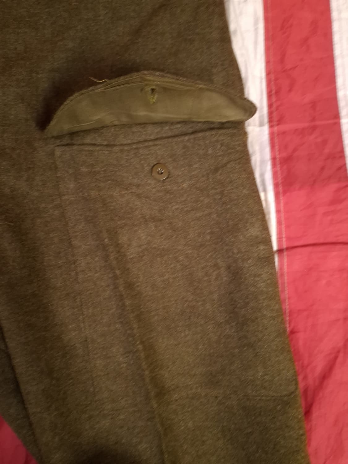 새제품 오리지날 영국군 마린 울 코만도 팬츠 상품이미지5