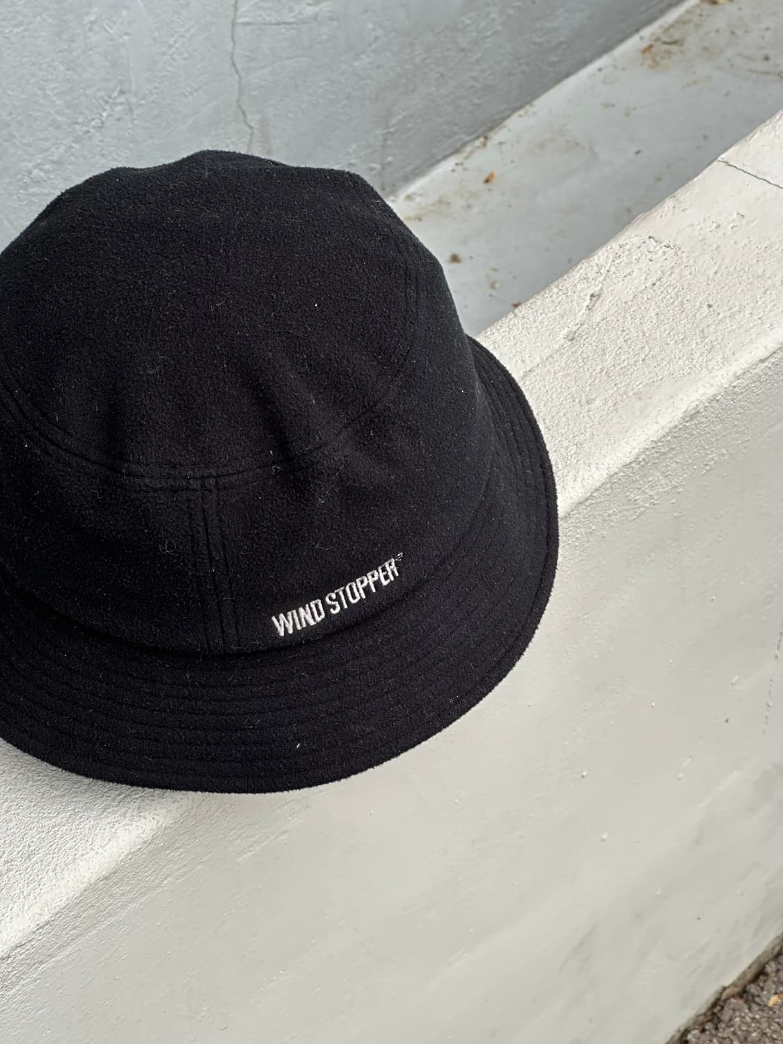 [S-M] 밀레 로고 플리스 버킷햇 모자 상품이미지4