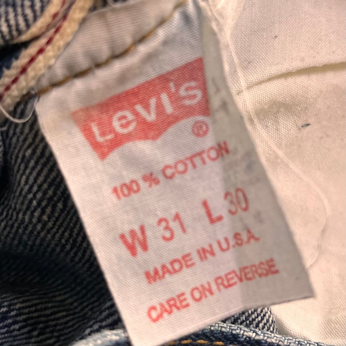 리바이스 501xx 빅E 샐비지 W32 L32 상품이미지5