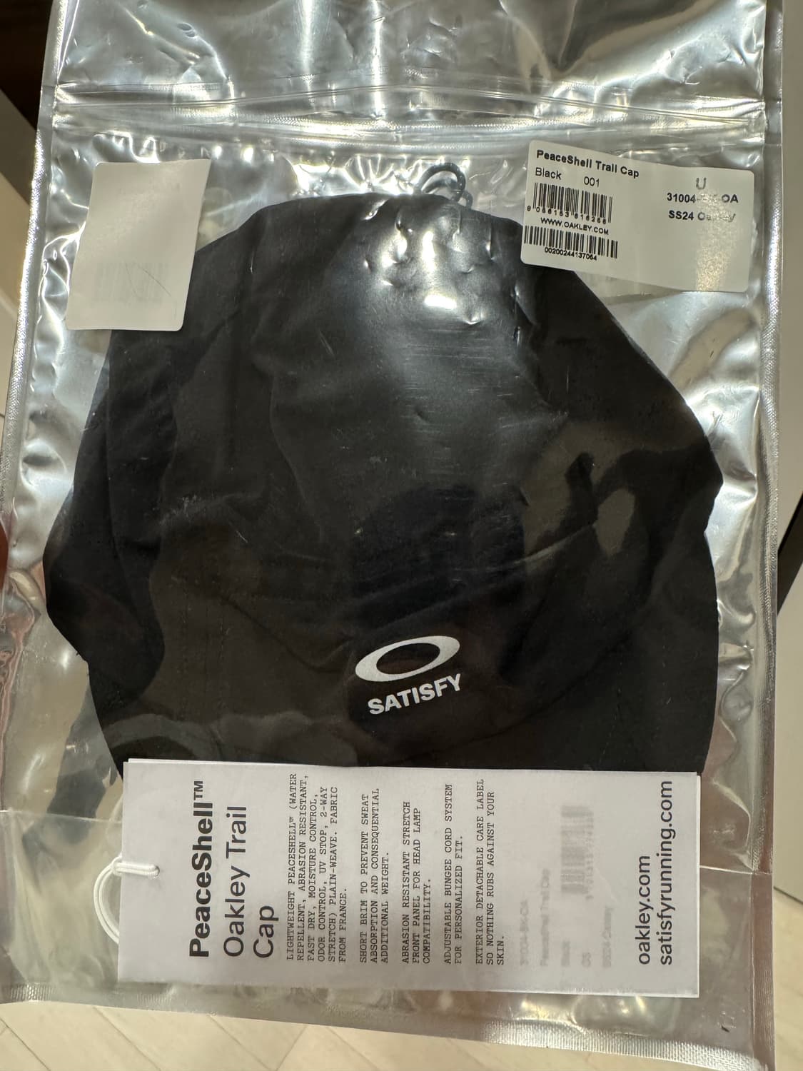 새티스파이 오클리 피스쉘 트레일 볼캡 상품이미지1