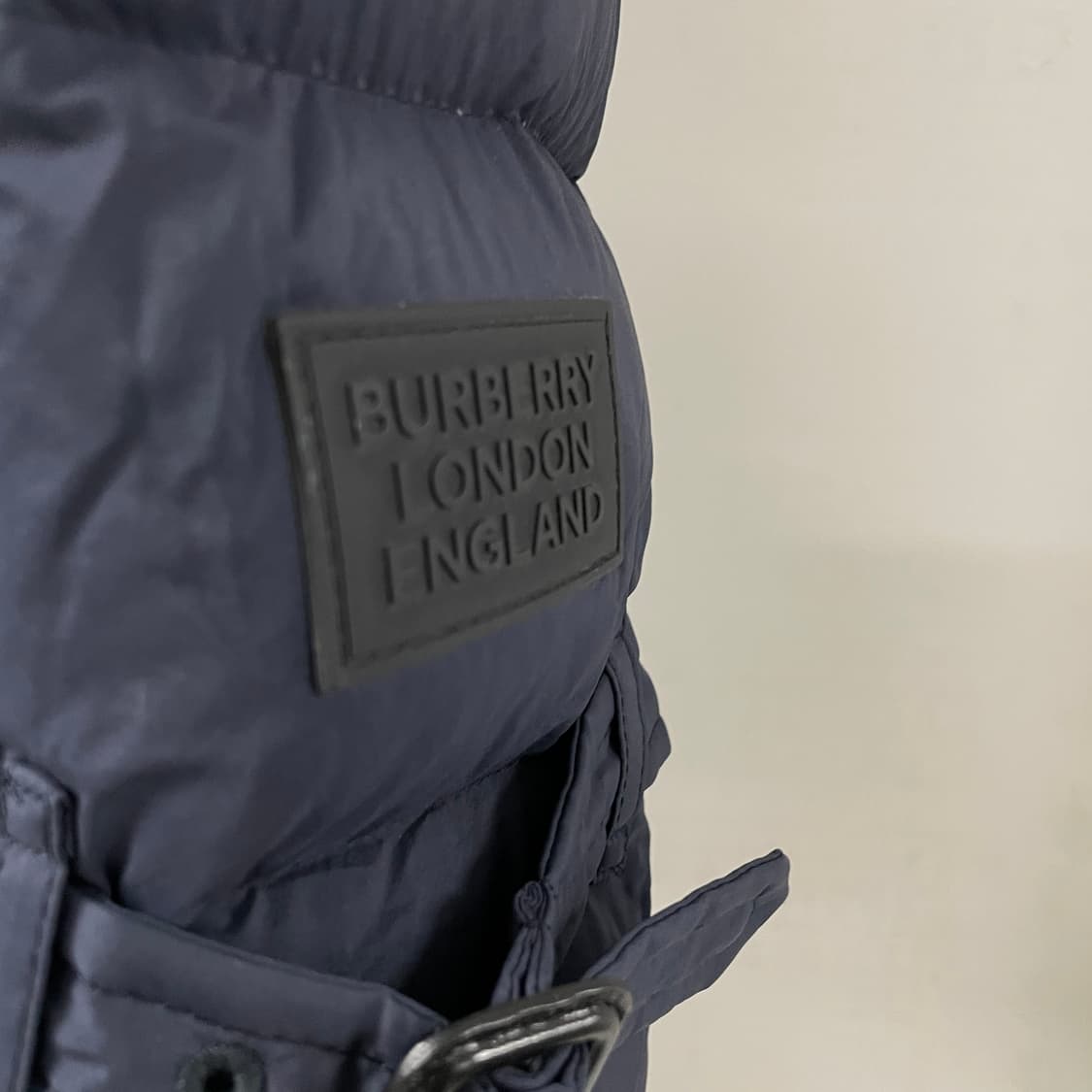 버버리 롱패딩 네이비 S(W) 상품이미지6