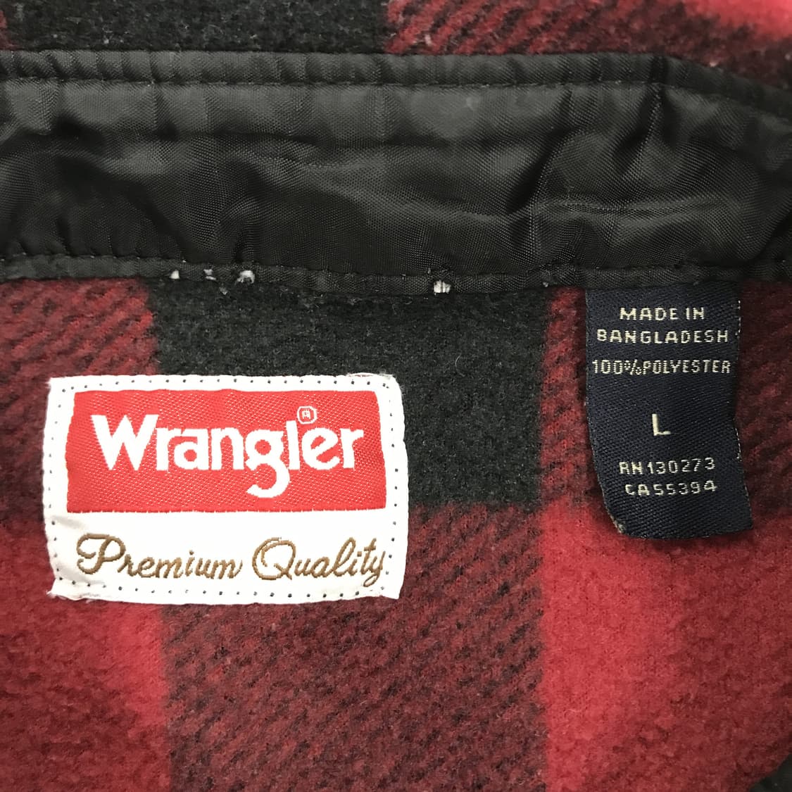 Wrangler 랭글러 버팔로 체크 플리스셔츠 [L] 상품이미지5