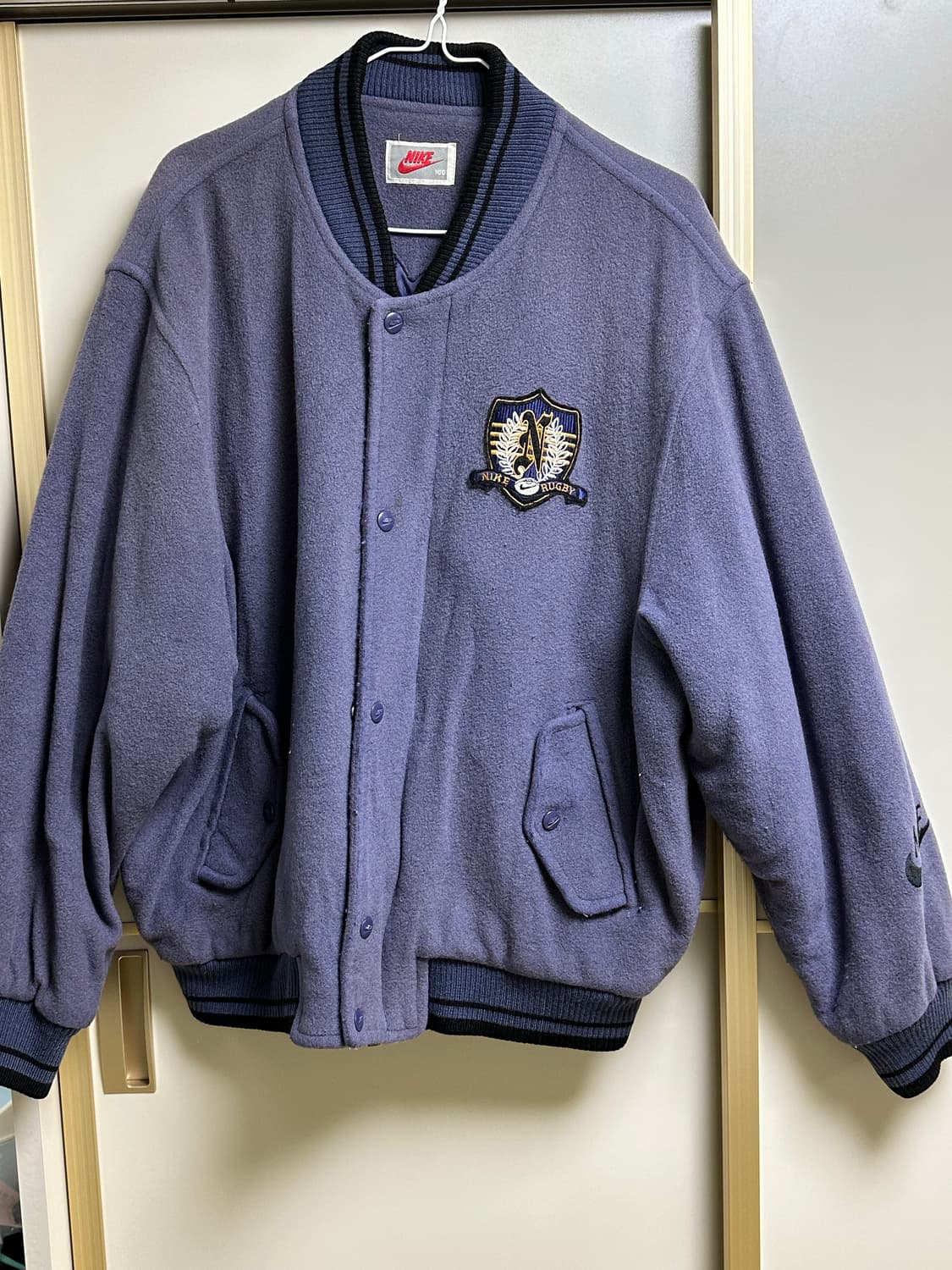 니이키 럭비 빈티지 점퍼 L사이즈 상품이미지1