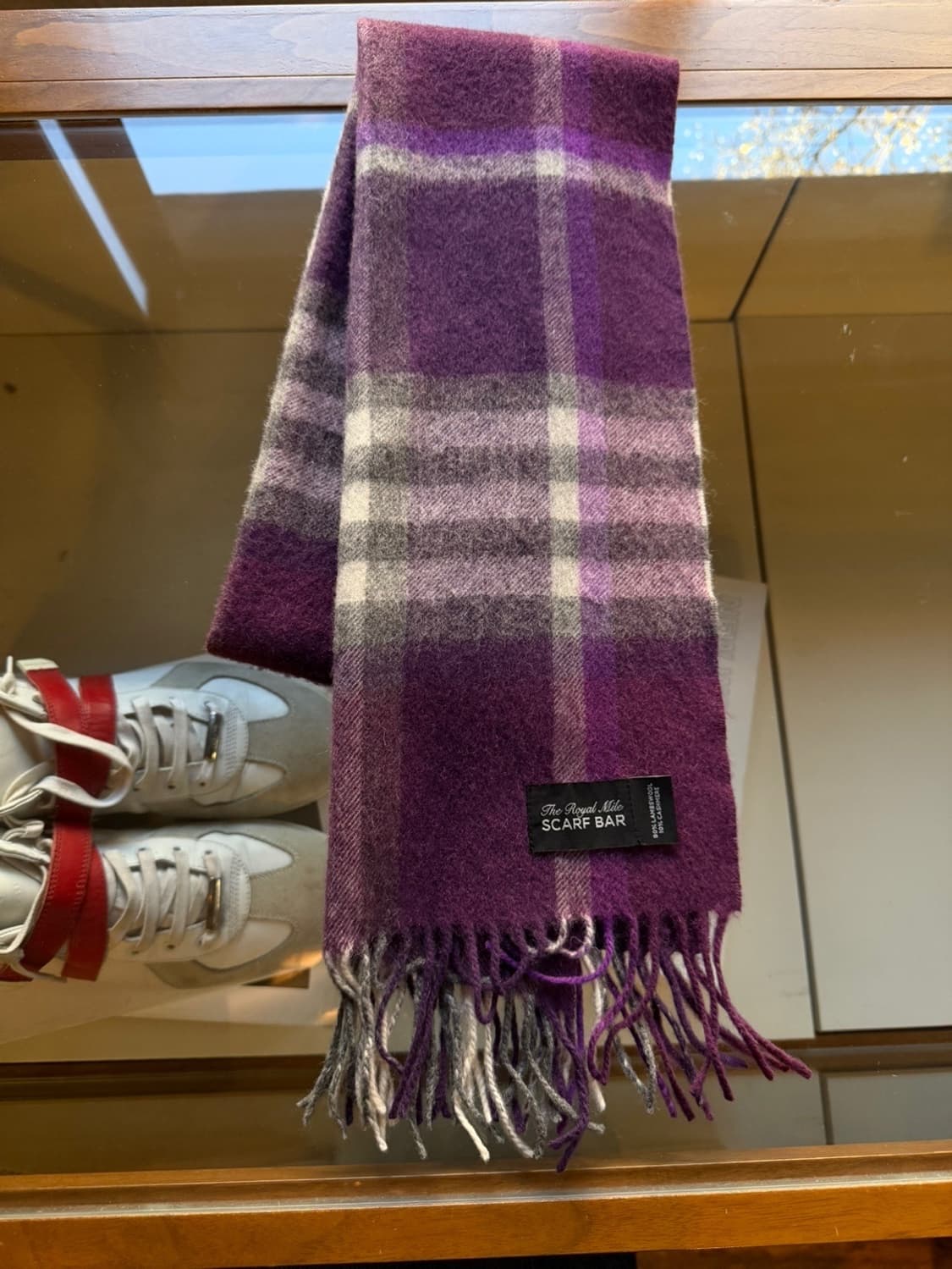 스카프바 캐시미어 울 머플러 상품이미지10