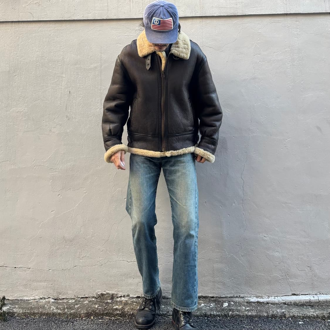 90~00년대 일본 리바이스 502 빅e 셀비지 상품이미지2