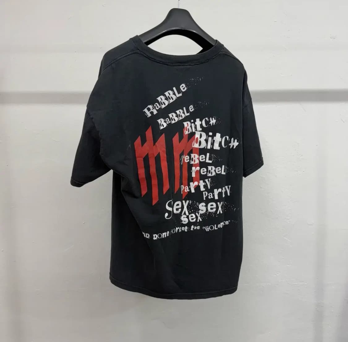 마릴린맨슨 OG 빈티지 티셔츠 상품이미지3