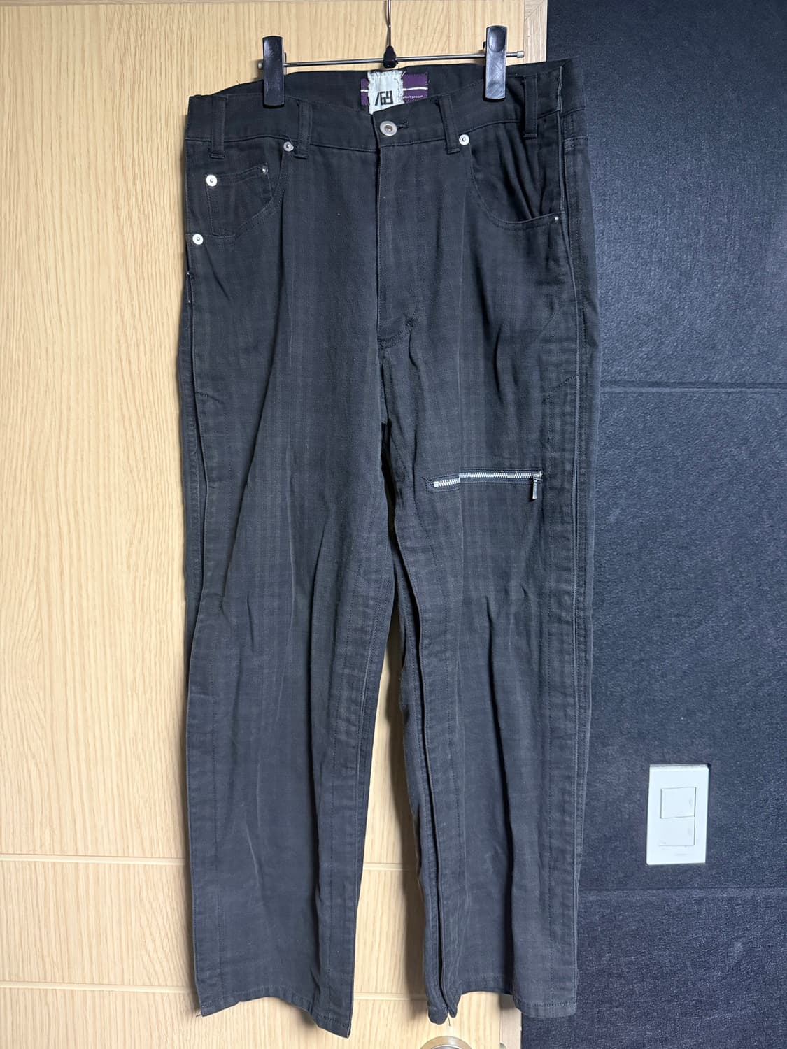 그런지 오픈 팬츠 상품이미지1