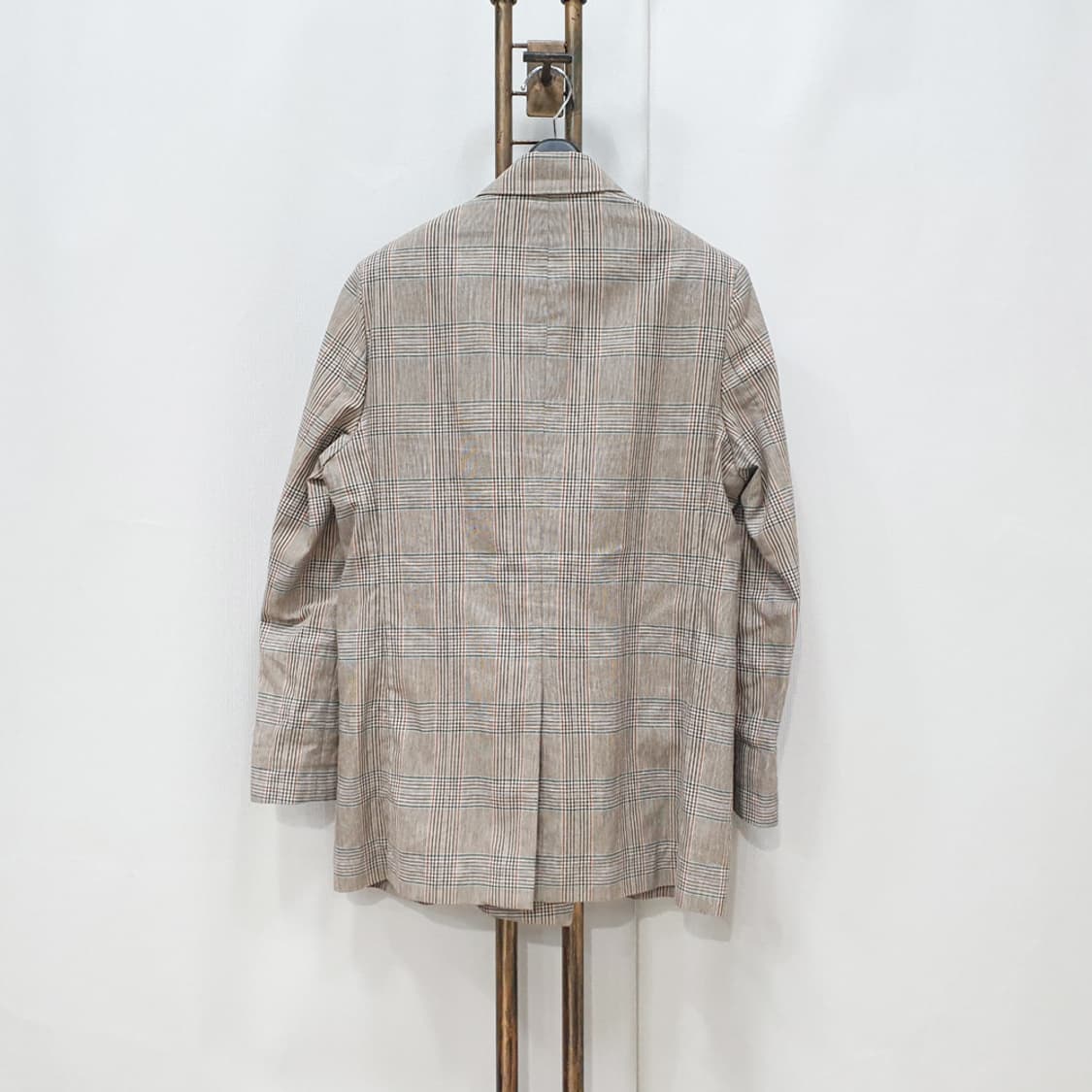 스튜디오 톰보이 글렌체크 린넨 자켓 55 상품이미지2