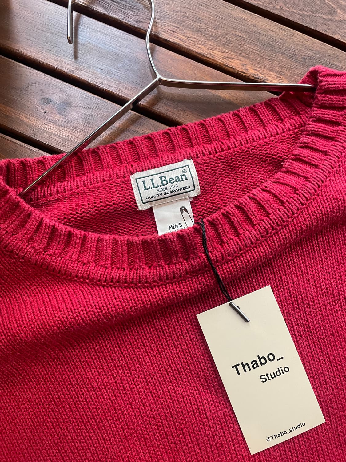 80’s AMERICAN L.L BEAN knit 상품이미지4