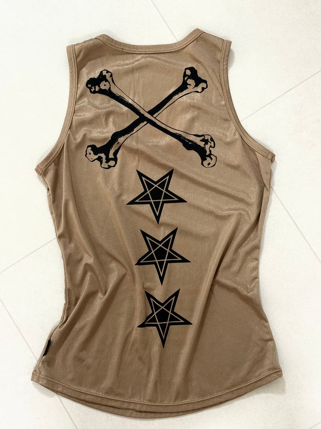 Y2k Punk Skull Sleeveless  상품이미지1
